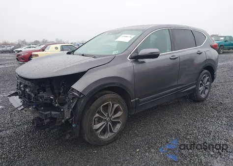 2022 Honda Cr-V Awd Ex-L из США, поврежденный, VIN 5J6RW2H89NA008105